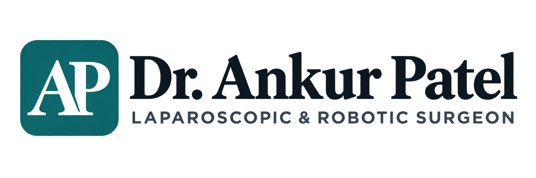 Dr. Ankur Patel — Laparoscopic & Robotic Surgeon